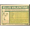 Image 2 : 1977 O-PEE-CHEE ELLIS VALENTINE ROOKIE CARD
