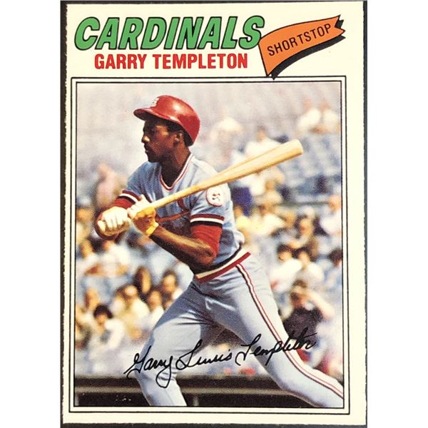 1977 O-PEE-CHEE GARRY TEMPLETON ROOKIE CARD