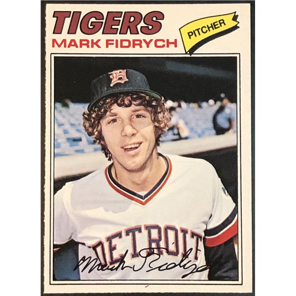 1977 O-PEE-CHEE MARK FIDRYCH ROOKIE CARD