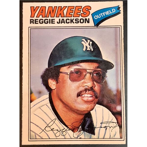 1977 O-PEE-CHEE REGGIE JACKSON (HOF)