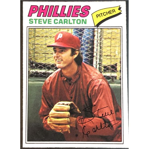 1977 O-PEE-CHEE STEVE CARLTON (HOF)