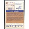 Image 2 : 1974-75 O-PEE-CHEE WHA PAT HICKEY ROOKIE CARD