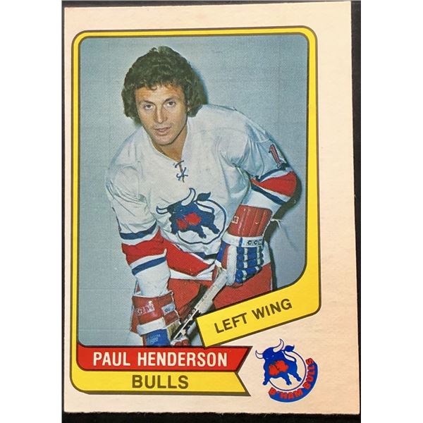 1976-77 O-PEE-CHEE WHA PAUL HENDERSON