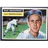 Image 1 : 1956 TOPPS GRAYBACK DICK BRODOWSKI