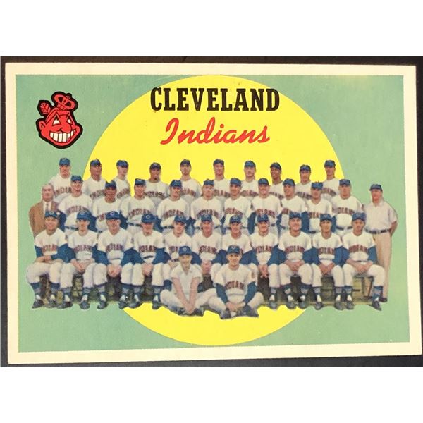 1959 TOPPS CLEVELAND INDIANS