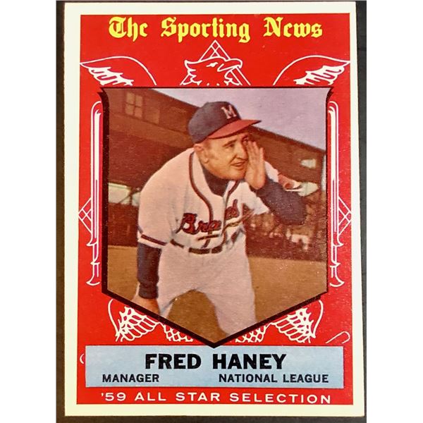 1959 TOPPS FRED HANEY