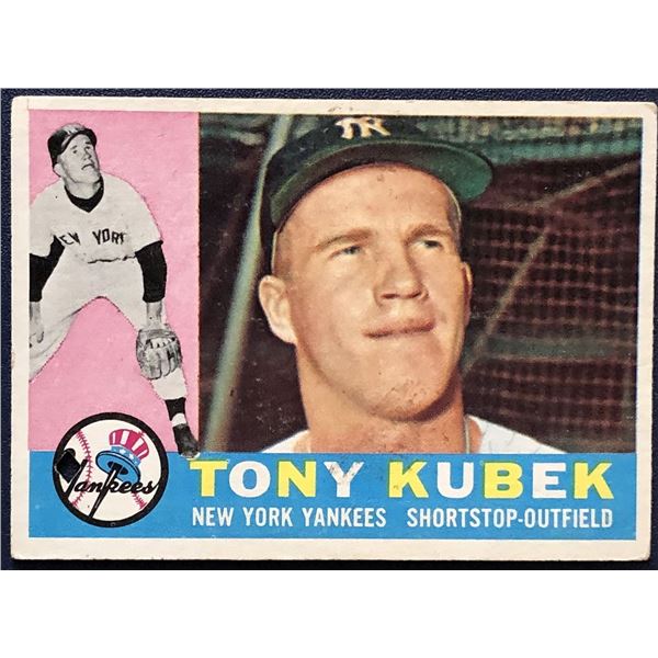 1960 TOPPS TONY KUBEK