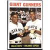 Image 1 : 1964 TOPPS GIANT GUNNERS WILLIE MAYS (HOF)