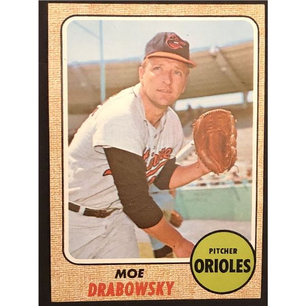 1968 TOPPS MOE DRABOWSKY