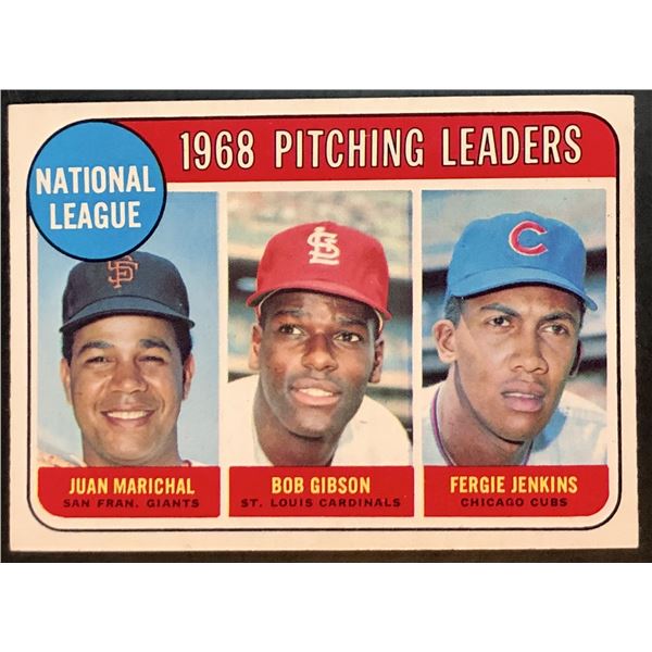 1969 O-PEE-CHEE BOB GIBSON & FERGIE JENKINS (HOF)