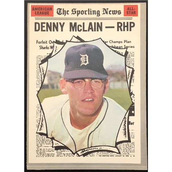 1970 O-PEE-CHEE DENNY McLAIN
