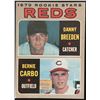 Image 1 : 1970 O-PEE-CHEE BERNIE CARBO ROOKIE CARD