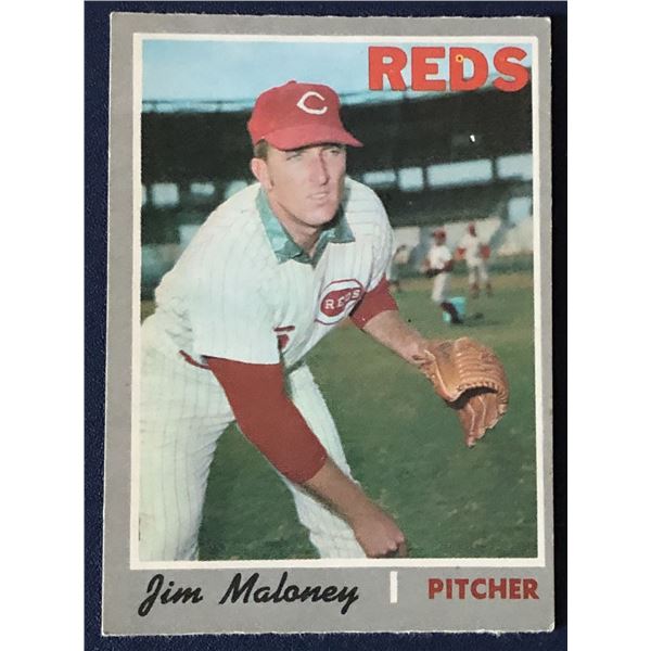 1970 O-PEE-CHEE JIM MALONEY ROOKIE CARD