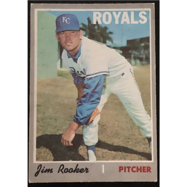 1970 O-PEE-CHEE JIM ROOKER ROOKIE CARD