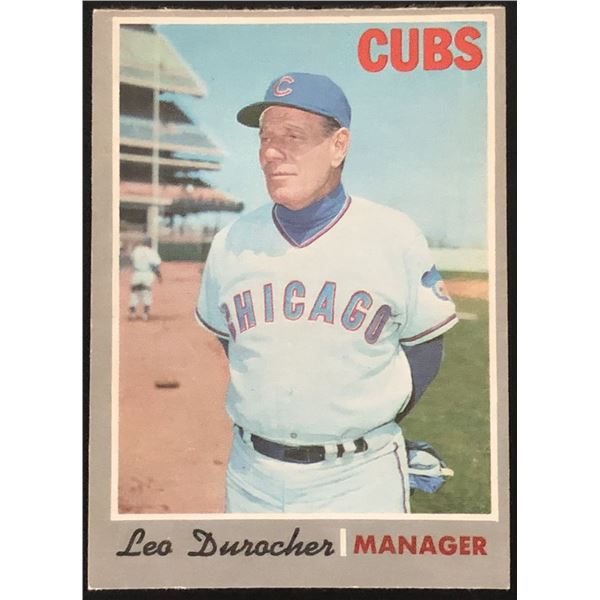 1970 O-PEE-CHEE LEO DUROCHER (HOF)