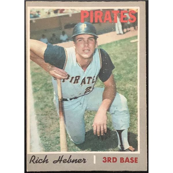1970 O-PEE-CHEE RICHIE HEBNER ROOKIE CARD