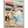 Image 1 : 1970 TOPPS TED SIZEMORE ROOKIE CARD