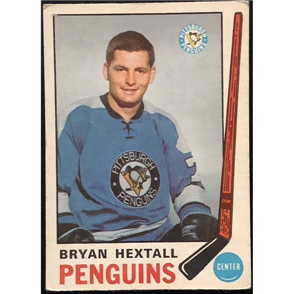 1969-70 O-PEE-CHEE BRYAN HEXTALL ROOKIE CARD
