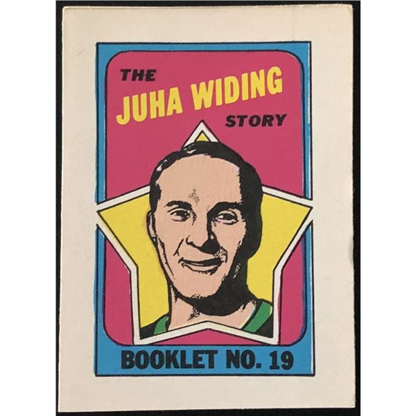 1971-72 O-PEE-CHEE JUHA WIDING