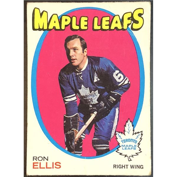 1971-72 O-PEE-CHEE RON ELLIS (HOF)