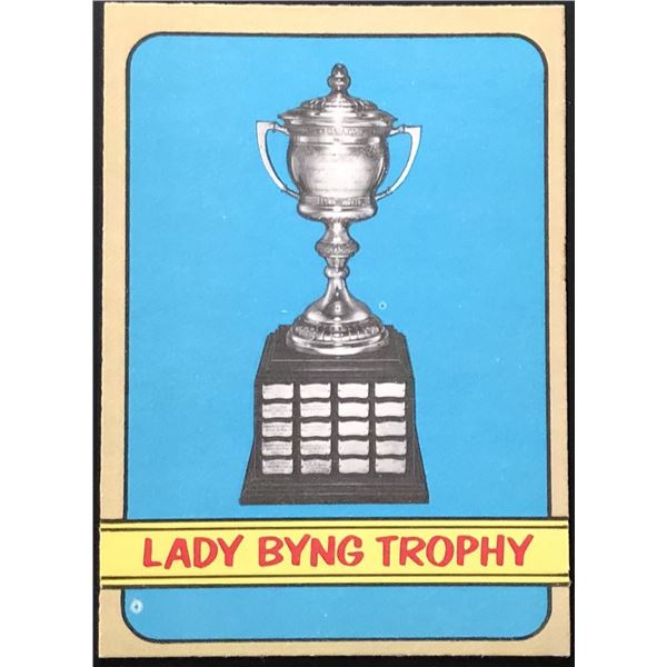 1972-73 O-PEE-CHEE LADY BYNG TROPHY