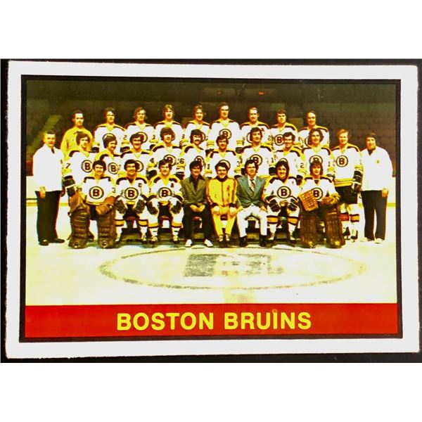 1974-75 O-PEE-CHEE BOSTON BRUINS
