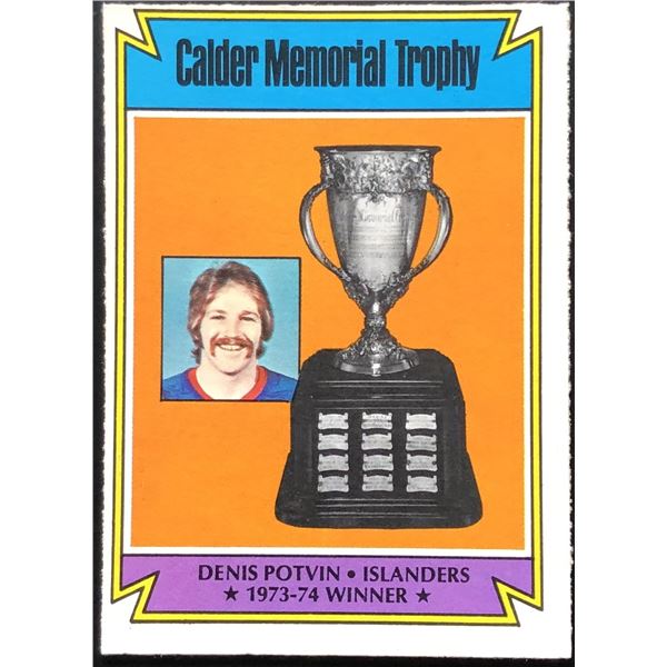 1974-75 O-PEE-CHEE DENIS POTVIN (HOF)