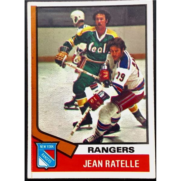 1974-75 O-PEE-CHEE JEAN RATELLE (HOF)