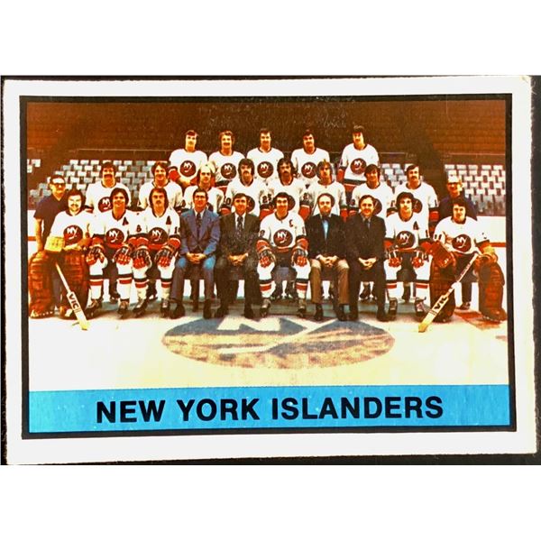 1974-75 O-PEE-CHEE NEW YORK ISLANDERS