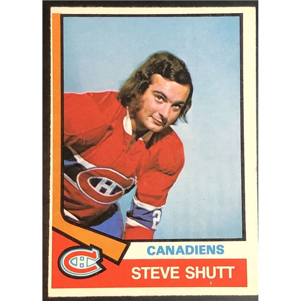 1974-75 O-PEE-CHEE STEVE SHUTT (HOF)