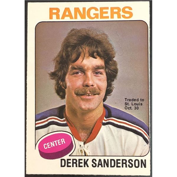 1975-76 O-PEE-CHEE DEREK SANDERSON