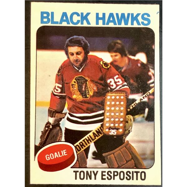 1975-76 O-PEE-CHEE TONY ESPOSITO (HOF)