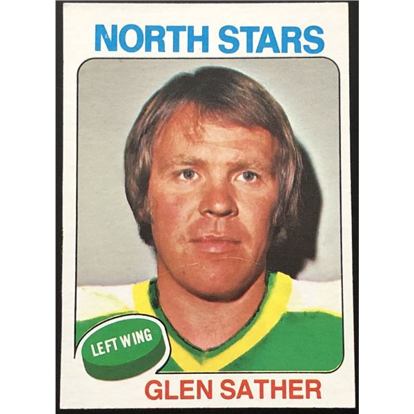 1975-76 TOPPS GLEN SATHER (HOF)
