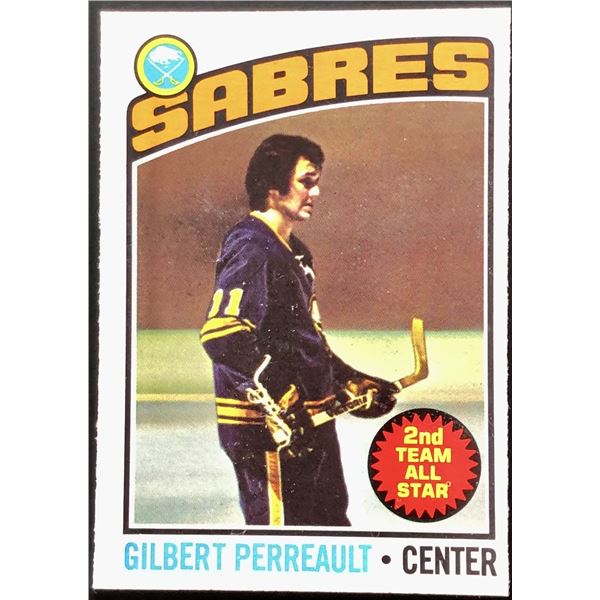 1976-77 O-PEE-CHEE GILBERT PERREAULT (HOF)