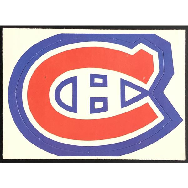 1977-78 O-PEE-CHEE MONTREAL CANADIENS INSERT