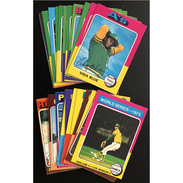 1975 O-PEE-CHEE MLB COLLECTION - 25 CARDS