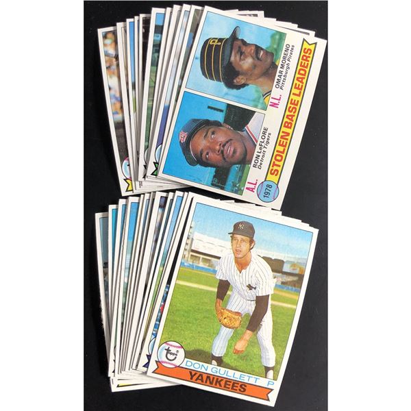 1979 TOPPS BASEBALL COLLECTION - 25 CARDS