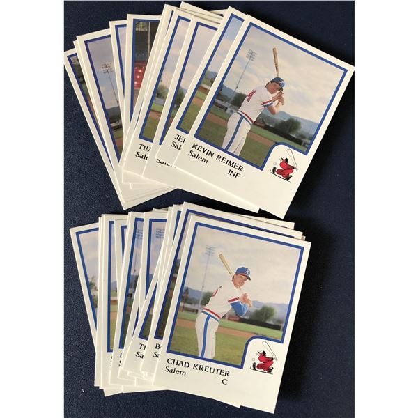 1986 SALEM REDBIRDS TEAM SET