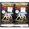 Image 1 : 1987 SPORTS FLICS BASEBALL FOIL PACKS (2)