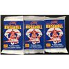 Image 1 : 1989 SCORE BASEBALL CELLO PACKS (3)