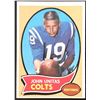 Image 1 : 1970 TOPPS JOHNNY UNITAS (HOF)