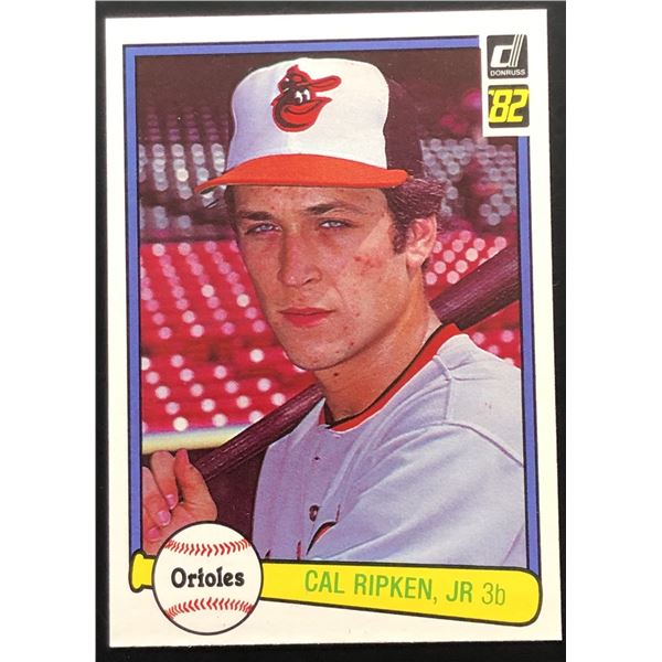 1982 DONRUSS CAL RIPKEN JR. (HOF) ROOKIE CARD