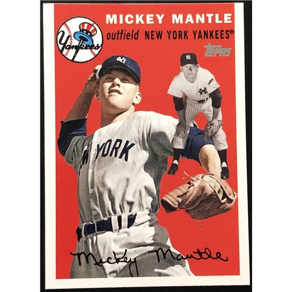 2007 TOPPS MICKEY MANTLE (HOF)