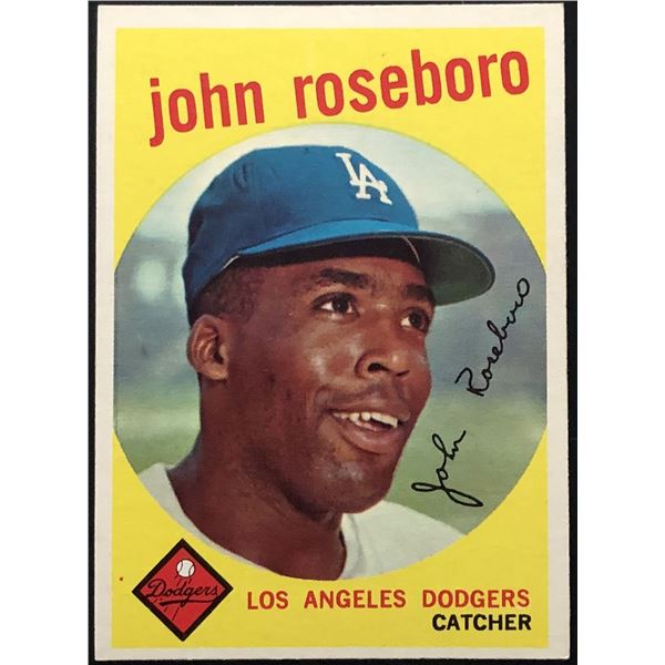 1959 TOPPS JOHNNY ROSEBORO