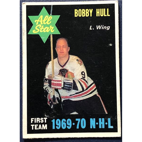 1970-71 O-PEE-CHEE BOBBY HULL (HOF) AS