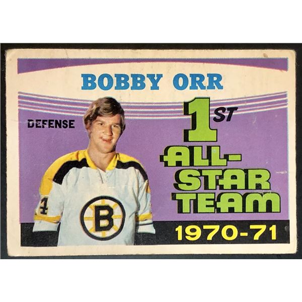 1971-72 O-PEE-CHEE BOBBY ORR (HOF)