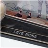 Image 3 : Pete Rose Autographed Baseball and Photo Display