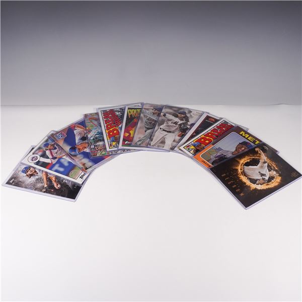 12pc Jacob deGrom Baseball Card Collection, Numbered & Specialty Inserts