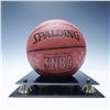 Image 4 : 1995 Miami Heat Team-Signed Spalding NBA Basketball with Display Case & COA