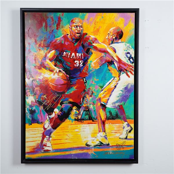 Malcom Farley Limited Edition Shaquille O'Neal Giclee Canvas, Signed